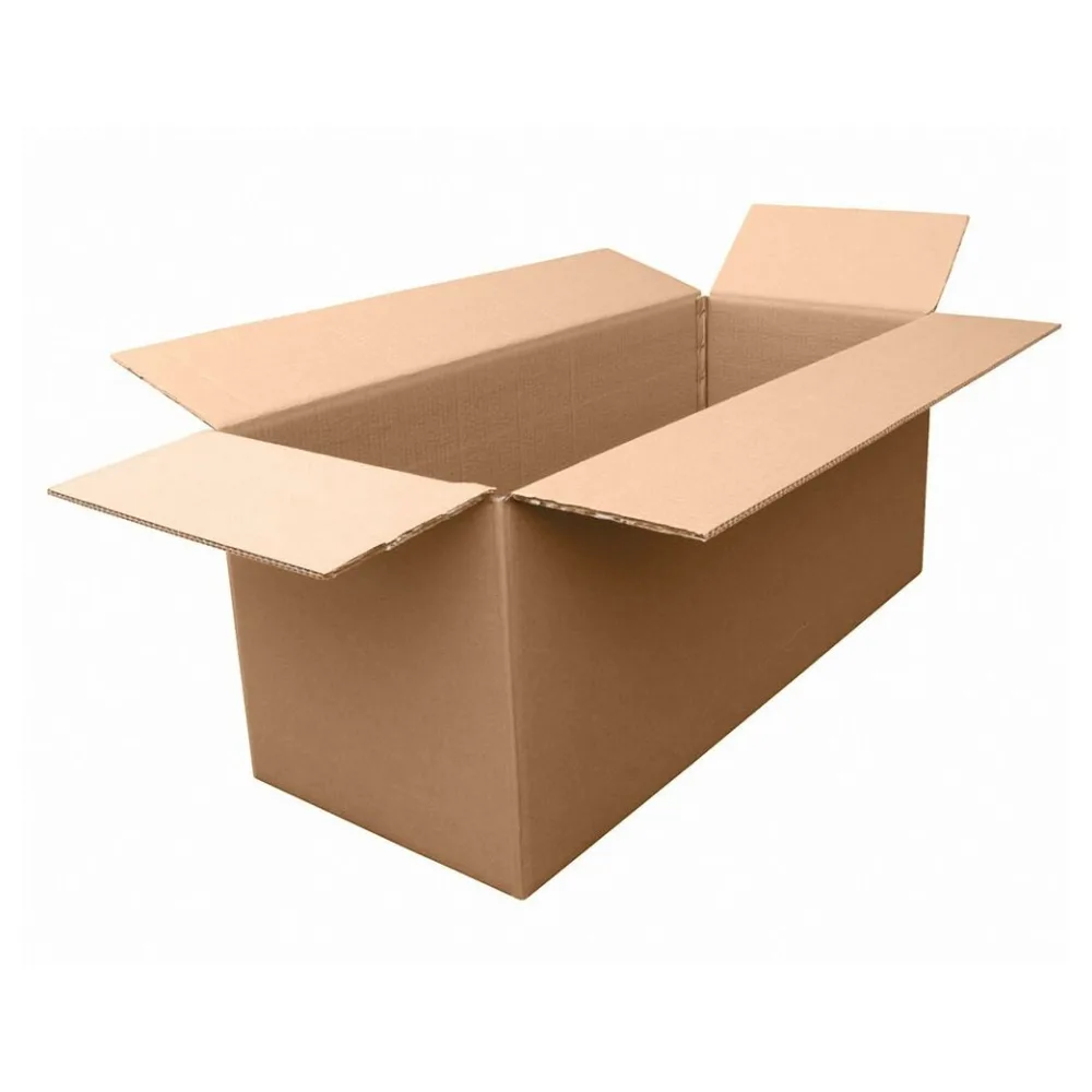 Faltkarton 900x350x350mm 2-wellig braun – Bild 2