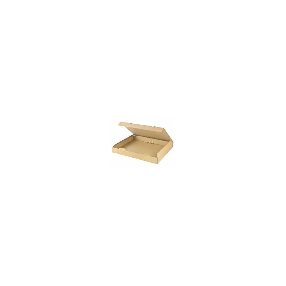 Versandkarton 430x310x45mm schnelle Aufrichtung mit Steckverschluss für Din A3 braun