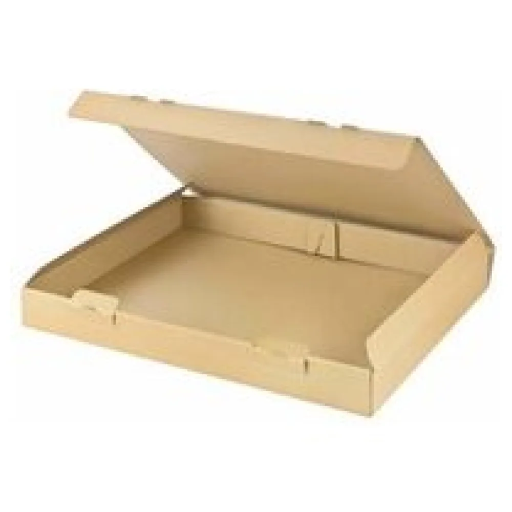 Versandkarton 430x310x45mm schnelle Aufrichtung mit Steckverschluss für Din A3 braun – Bild 3