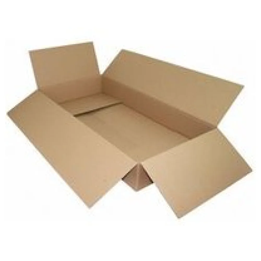 Faltkarton 800x400x110mm (Außenmaß) 1-wellig Dickwelle braun – Bild 3