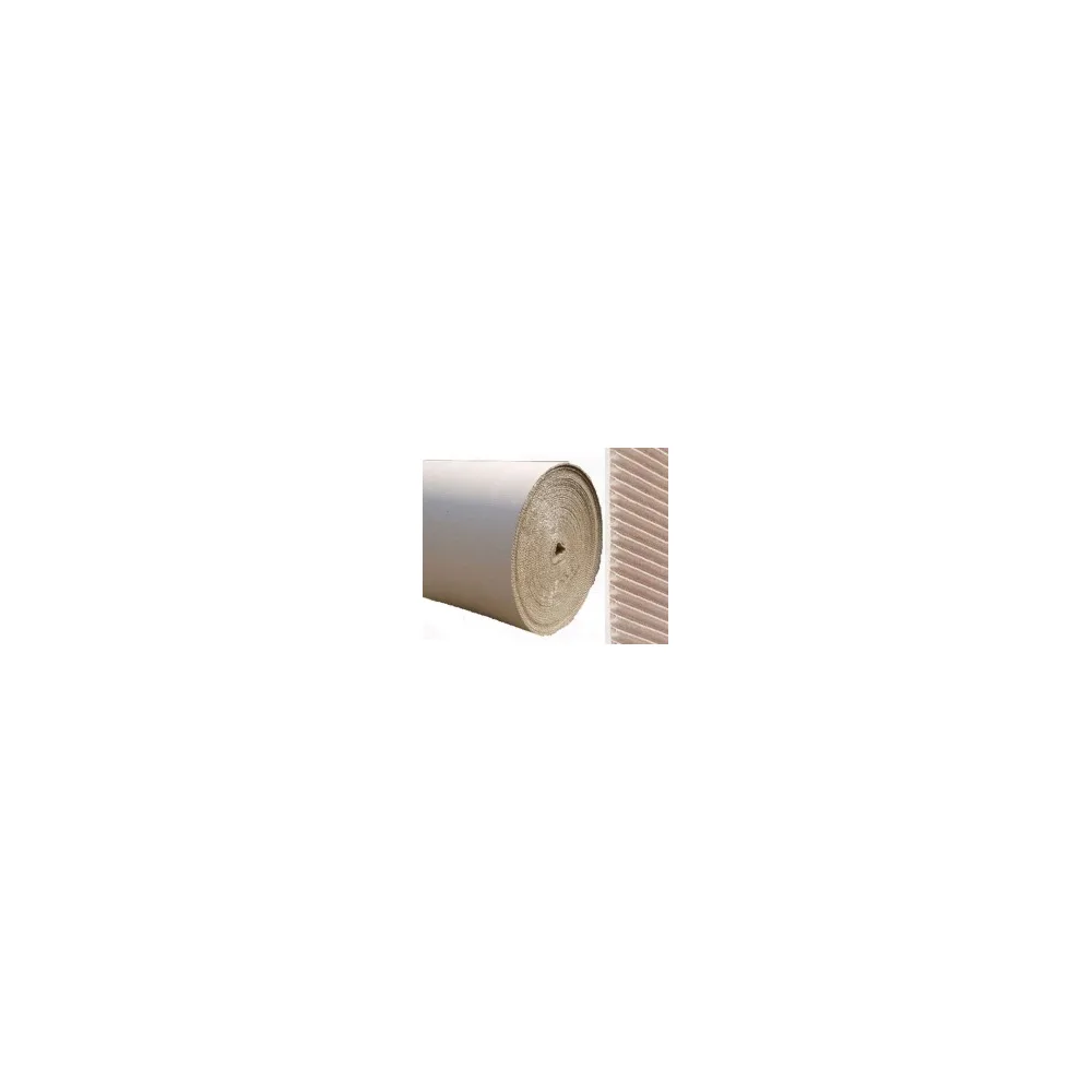 Rollenwellpappe, Wellpappe auf Rolle, 100cm x 5m, B-Welle