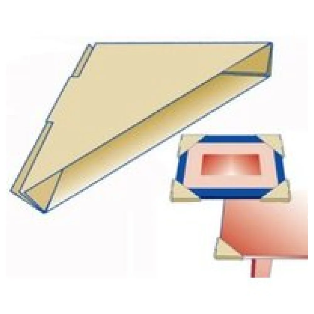 Eckenschutz-Set für Bilder, Spiegel, Tische, Platten, 8 Stk. – Bild 3