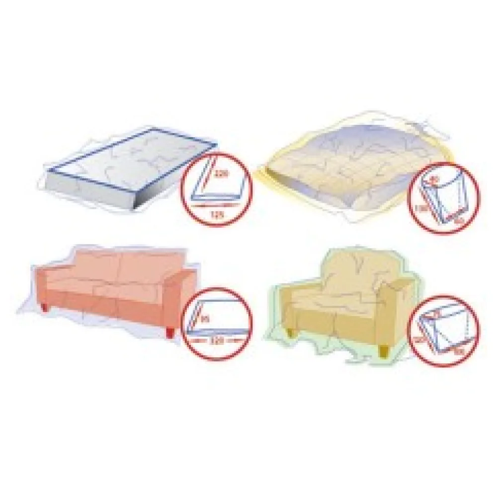 Schutzhüllen-Set für Matratze, Couch, Bett und Sessel