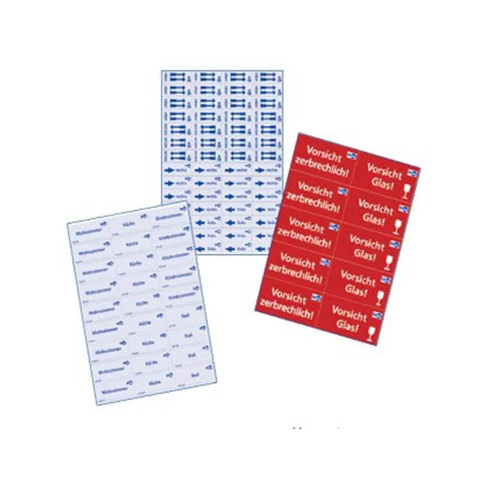 Etiketten-Set für Umzug und Achivierung, 157 tlg. – Bild 2