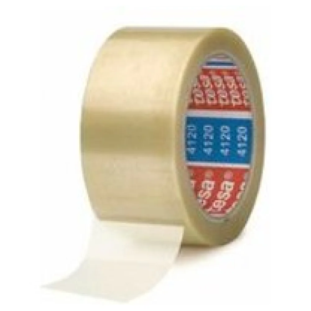 Klebeband tesapack 4120, PVC, 50mm x 66m, transparent – Bild 3
