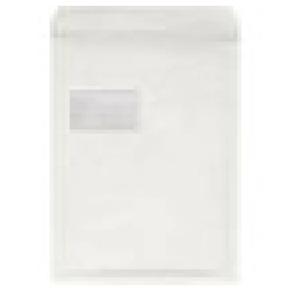 WIN Luftpolstertasche 7/G-17W, 230x340mm, mit Fenster, für C4+, weiß – Bild 4