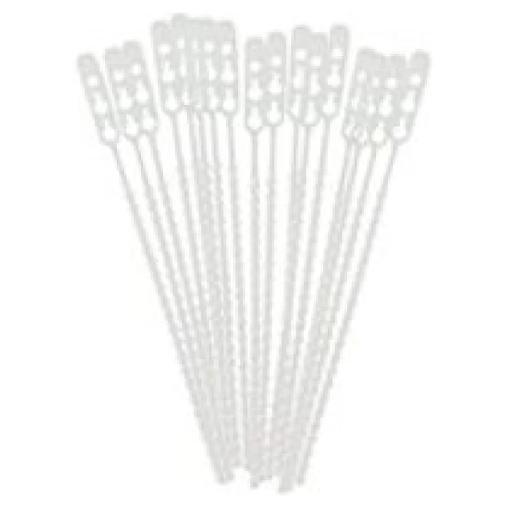 Schnellbinder Blitzbinder Länge 245mm wiederverschließbar natur, 100 Stk. – Bild 3