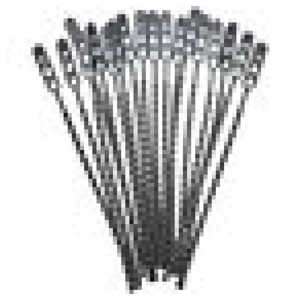 Schnellbinder Blitzbinder Länge 245mm wiederverschließbar schwarz, 100 Stk. – Bild 4