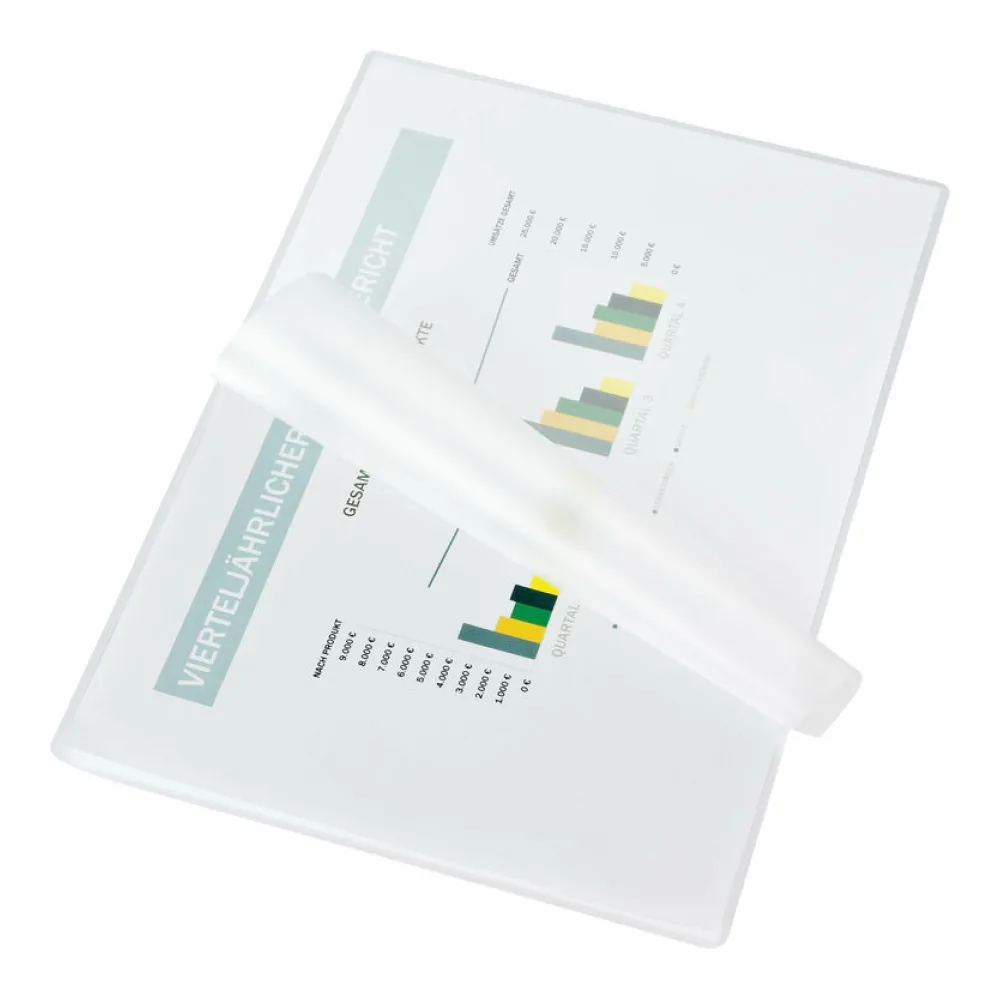 Laminierfolien für Kreditkarten 54 x 86mm, 2x 125 mic, 100 Stk. – Bild 2