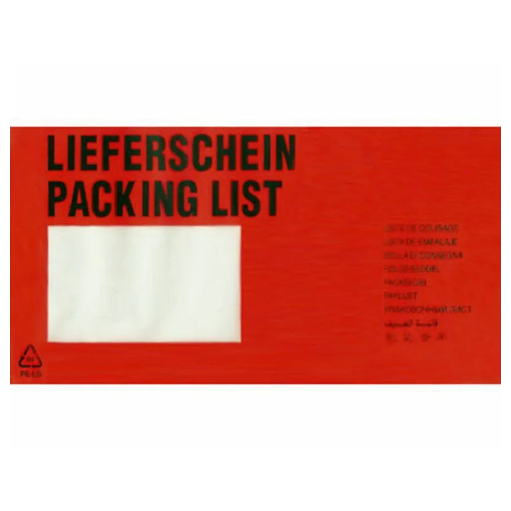 DOCUFIX Dokumententaschen *Lieferschein*, DIN Lang 240x115mm, 250 Stk. – Bild 2