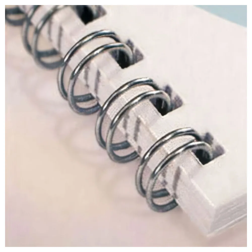Einband-Set für Drahtbindung mit 6mm für max. 35 Blatt, 60 tlg. – Bild 2