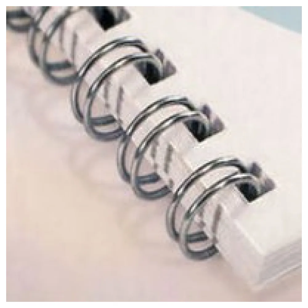 Einband-Set für Drahtbindung mit 6mm für max. 35 Blatt, 60 tlg. – Bild 3