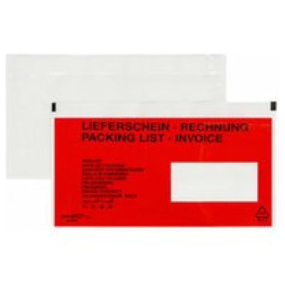 DOCUFIX Dokumententaschen *Lieferschein/Rechnung*Schweiz 245x125+20mm, 250 Stk. – Bild 3