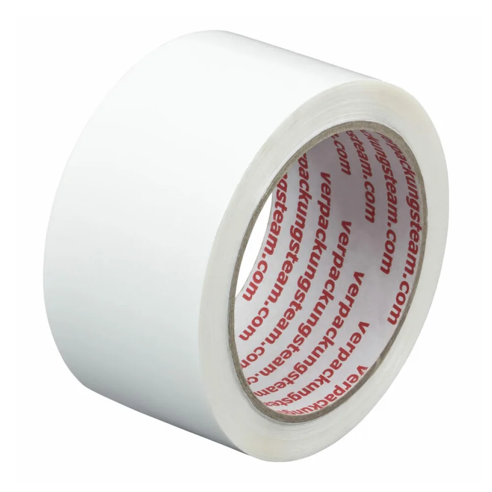 Packband Klebeband OPP-909NN, 50 mm x 66 m, Low Noise weiß – Bild 2