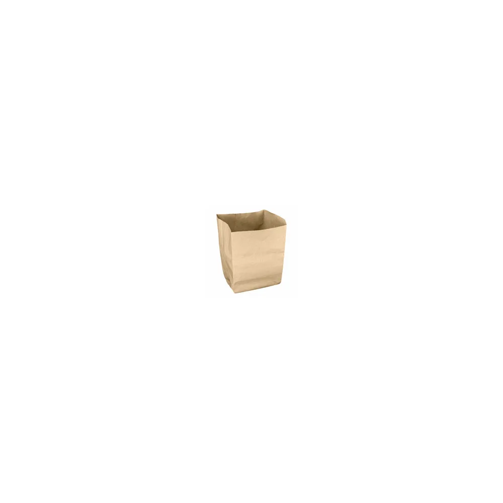 Bio-Müllbeutel kompostierbar & biologisch abbaubar 10 Liter 20+17x36cm, braun, 10 Stk.