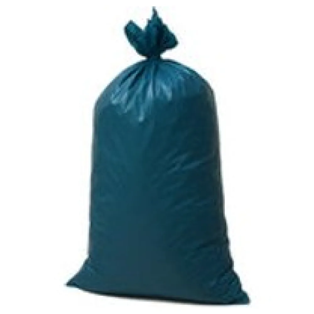 Müllsäcke 120 Liter, 70 x 110 cm, LDPE Typ 100 Extra-stark, blau, 15 Stk. – Bild 3