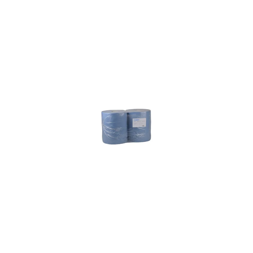 Putzpapierrolle 36cm, 100% Zellstoff, 2 lagig, perforiert, 1000 Blatt, 2 Stk.