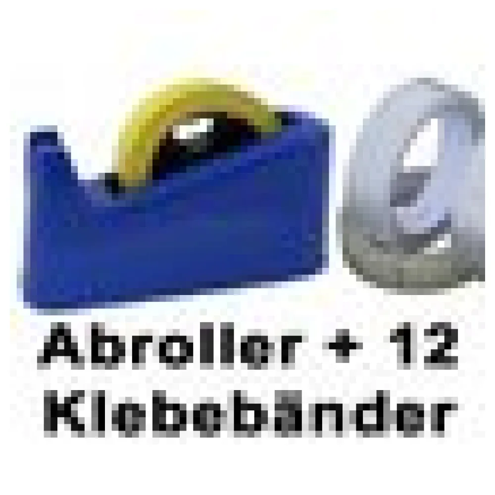 Tischabroller schwere Ausführung inkl. 12 Stk. Klebeband 19 mm x 66 m - SPARSET – Bild 4
