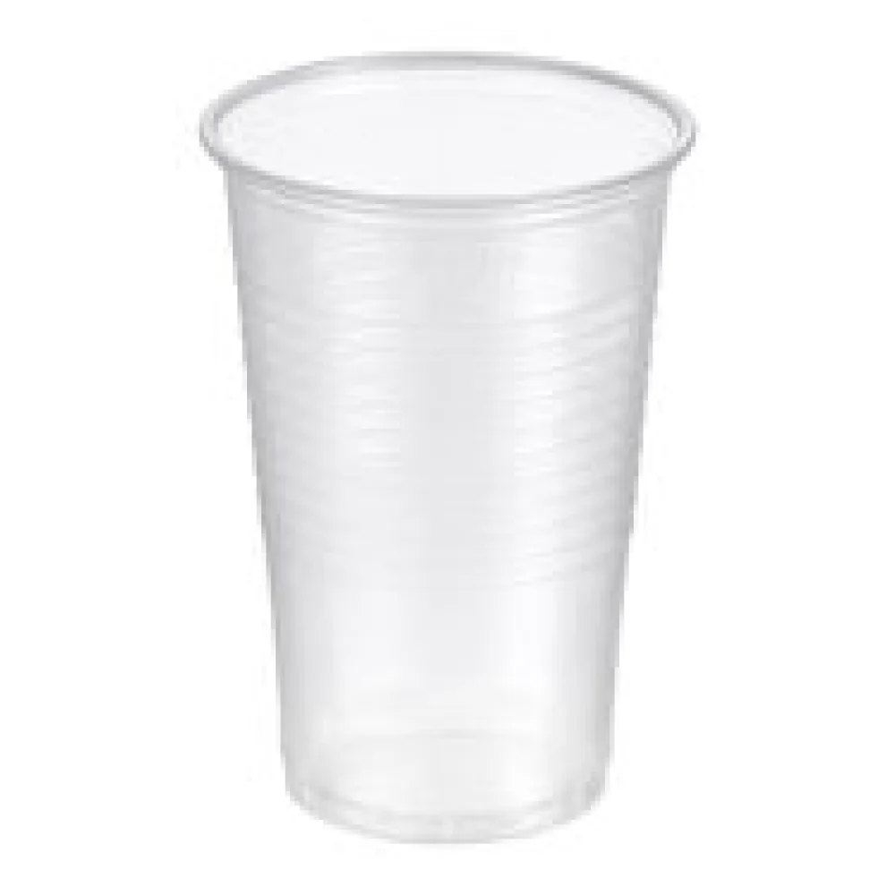 Trinkbecher transparent klar 0,2 l, 200 ml, PP, O 70 mm, 100 Stk.