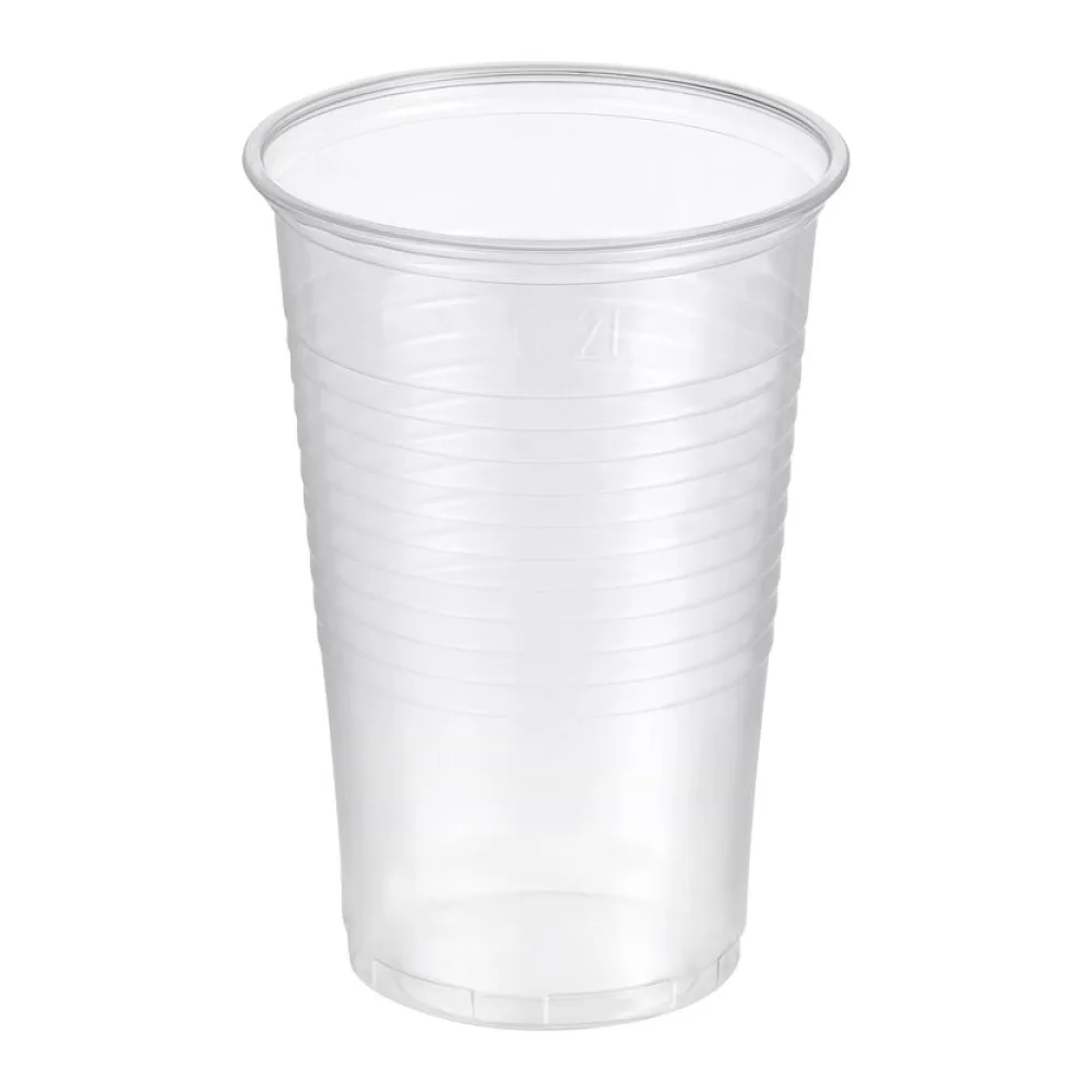Trinkbecher transparent klar 0,2 l, 200 ml, PP, O 70 mm, 100 Stk. – Bild 2