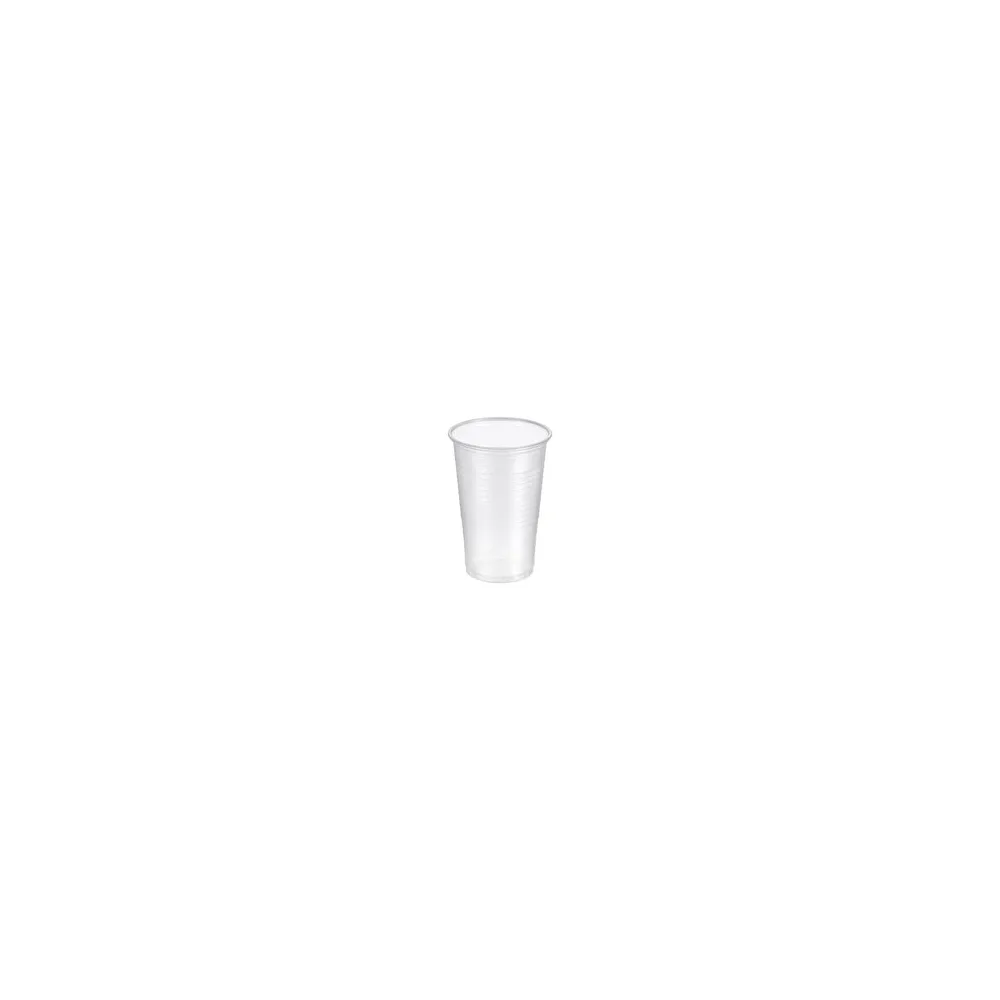 Trinkbecher transparent klar 0,2 l, 200 ml, PP, O 70 mm, 100 Stk.
