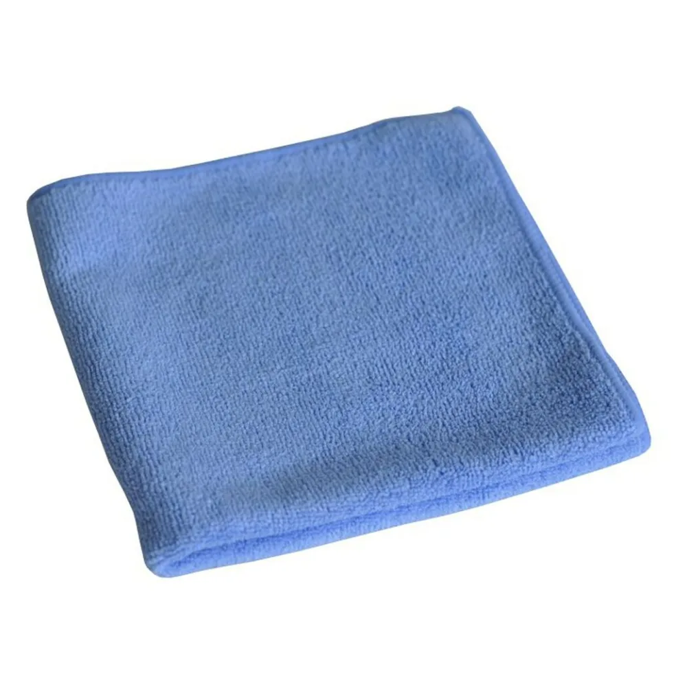 Premium Mikrofasertücher 40x40cm blau, waschbar extra stark, 20 Stk. – Bild 2
