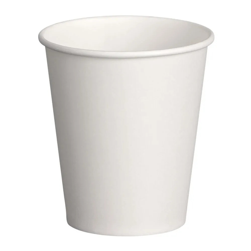 Heiß- und Kaltgetränkebecher weiß, Pappe beschichtet 300 ml 330ml | 12oz, 50 Stk. – Bild 2