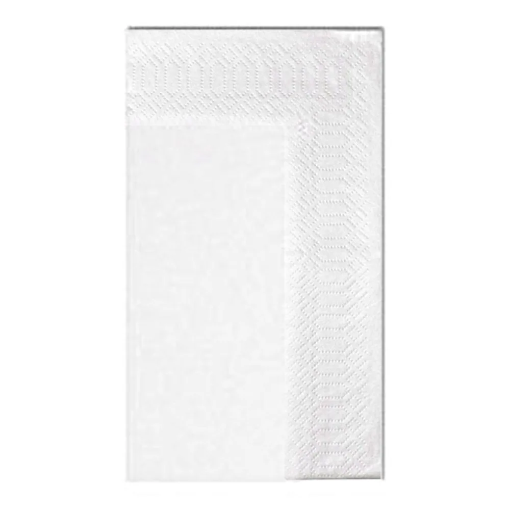 Servietten 32 x 32 cm 1/8 -Falz, 2-lagig weiß, 250 Stk. – Bild 2