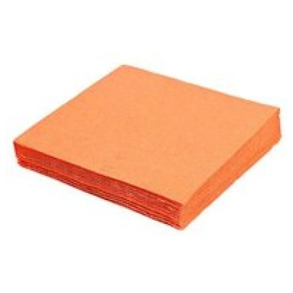 Servietten 33 x 33 cm 1/4 -Falz, 2-lagig orange, 250 Stk. – Bild 3