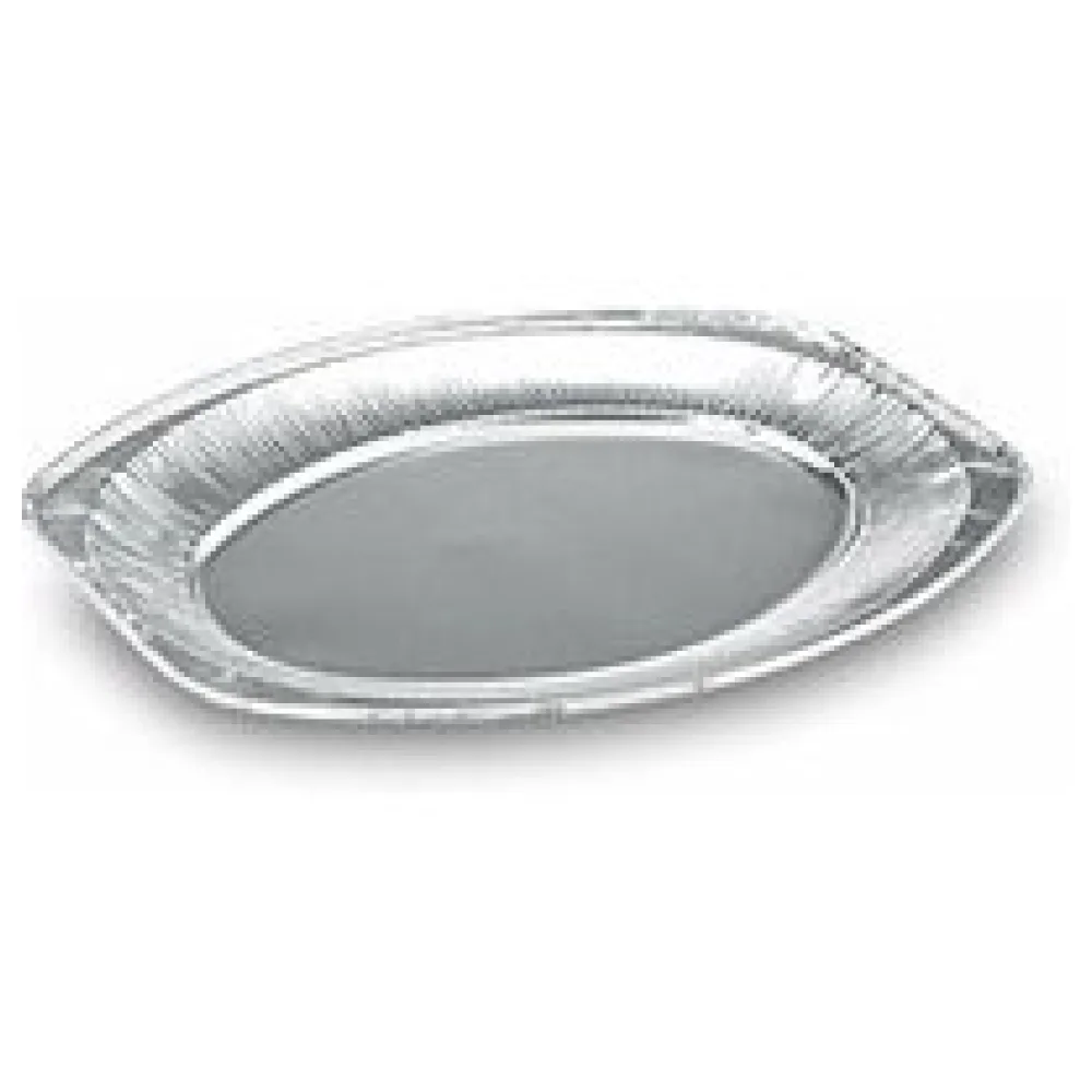 Alu-Catering-Platten Aluminium-Partyplatten Servierplatten 35 x 24 cm, 10 Stk. – Bild 3