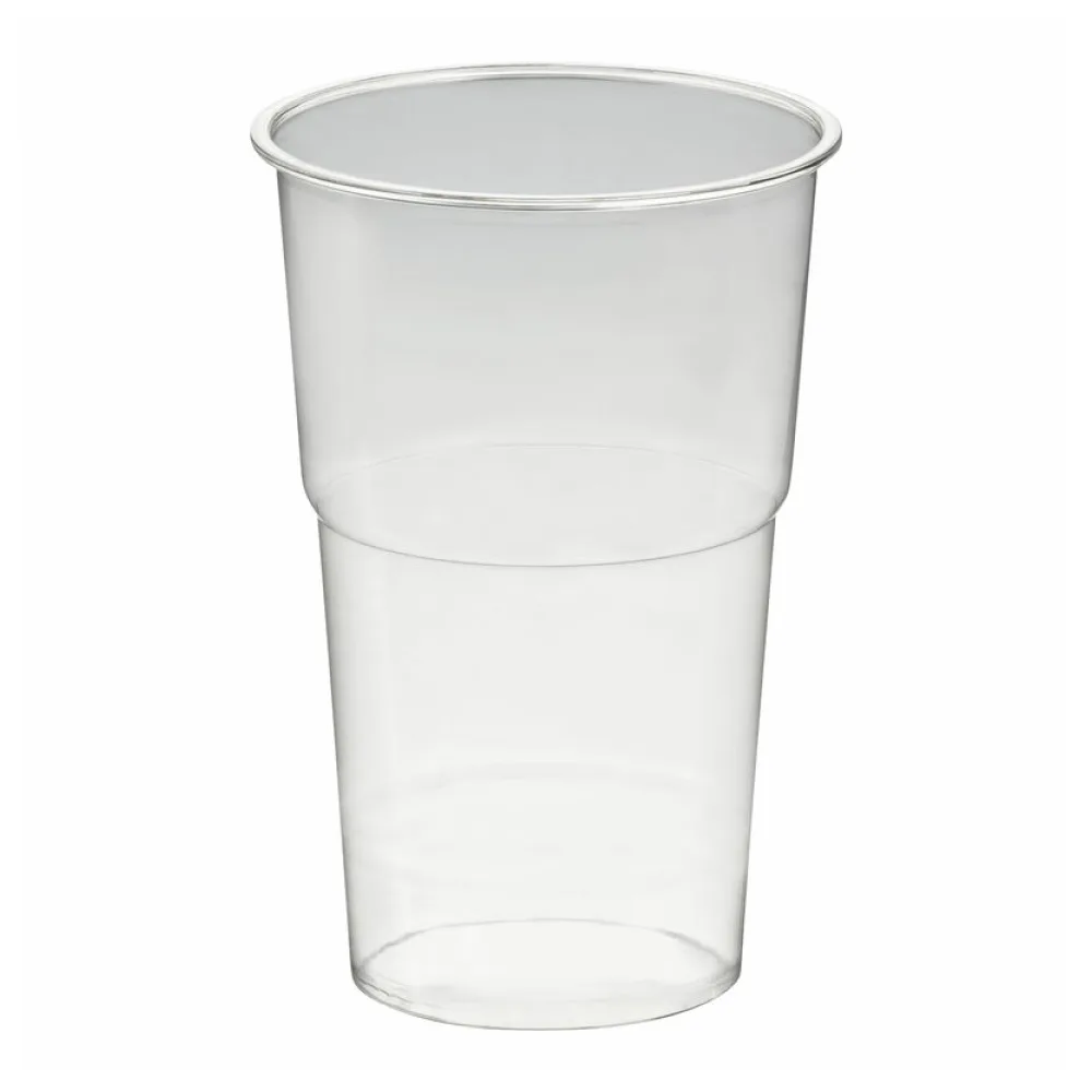 Trinkbecher Smoothiebecher Dessertbecher 300 ml, O 78mm, PET, glasklar, 50 Stk. – Bild 2