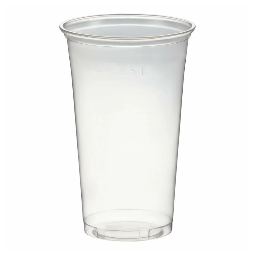Trinkbecher Smoothiebecher Dessertbecher 500 ml, O 95mm, PET, glasklar, 50 Stk. – Bild 2