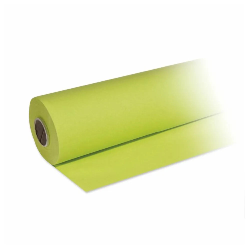 Tischdecke Tischtuch Premium Airlaid 1,2m x 25m stoffähnlich gelbgrün – Bild 2