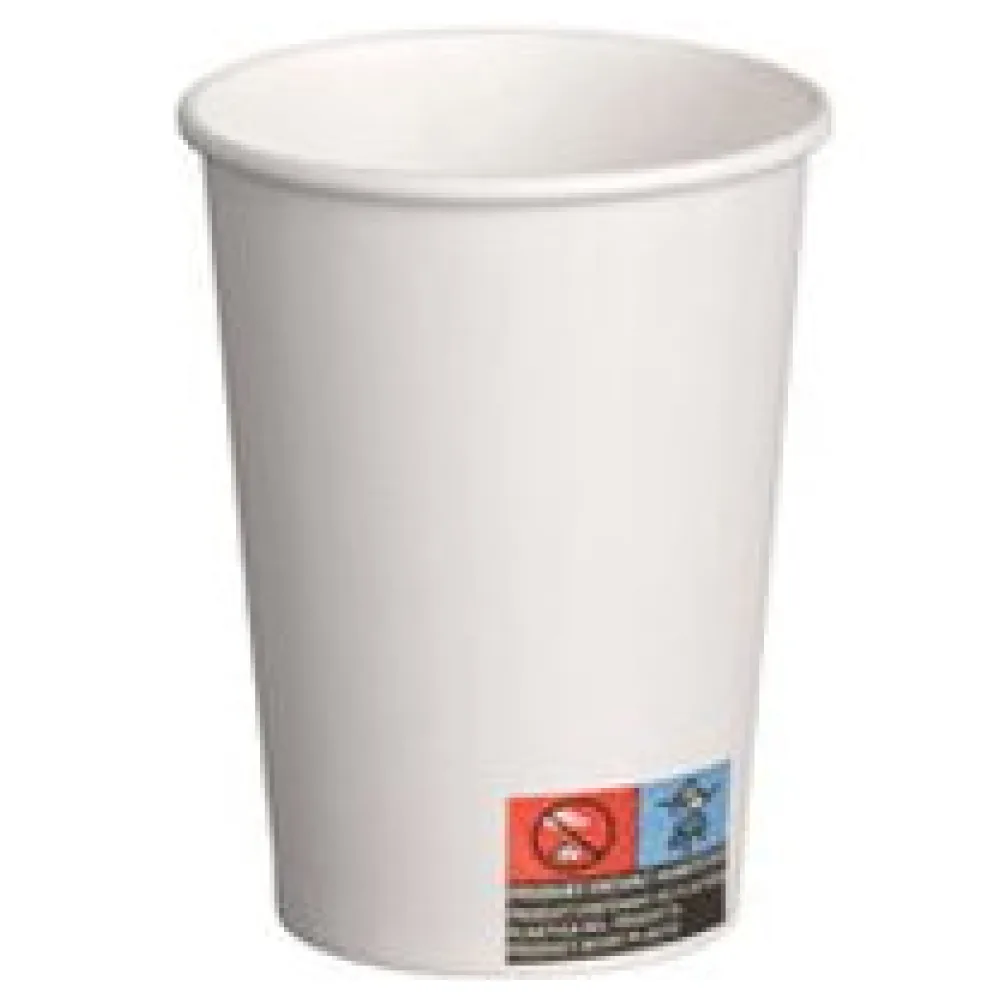 Automatenbecher Kaffeebecher 70,3mm O, weiß, Pappe beschichtet, 180 ml 100 Stk. – Bild 3