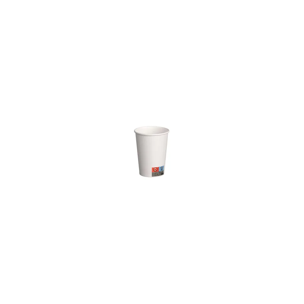 Automatenbecher Kaffeebecher 70,3mm O, weiß, Pappe beschichtet, 180 ml 100 Stk.