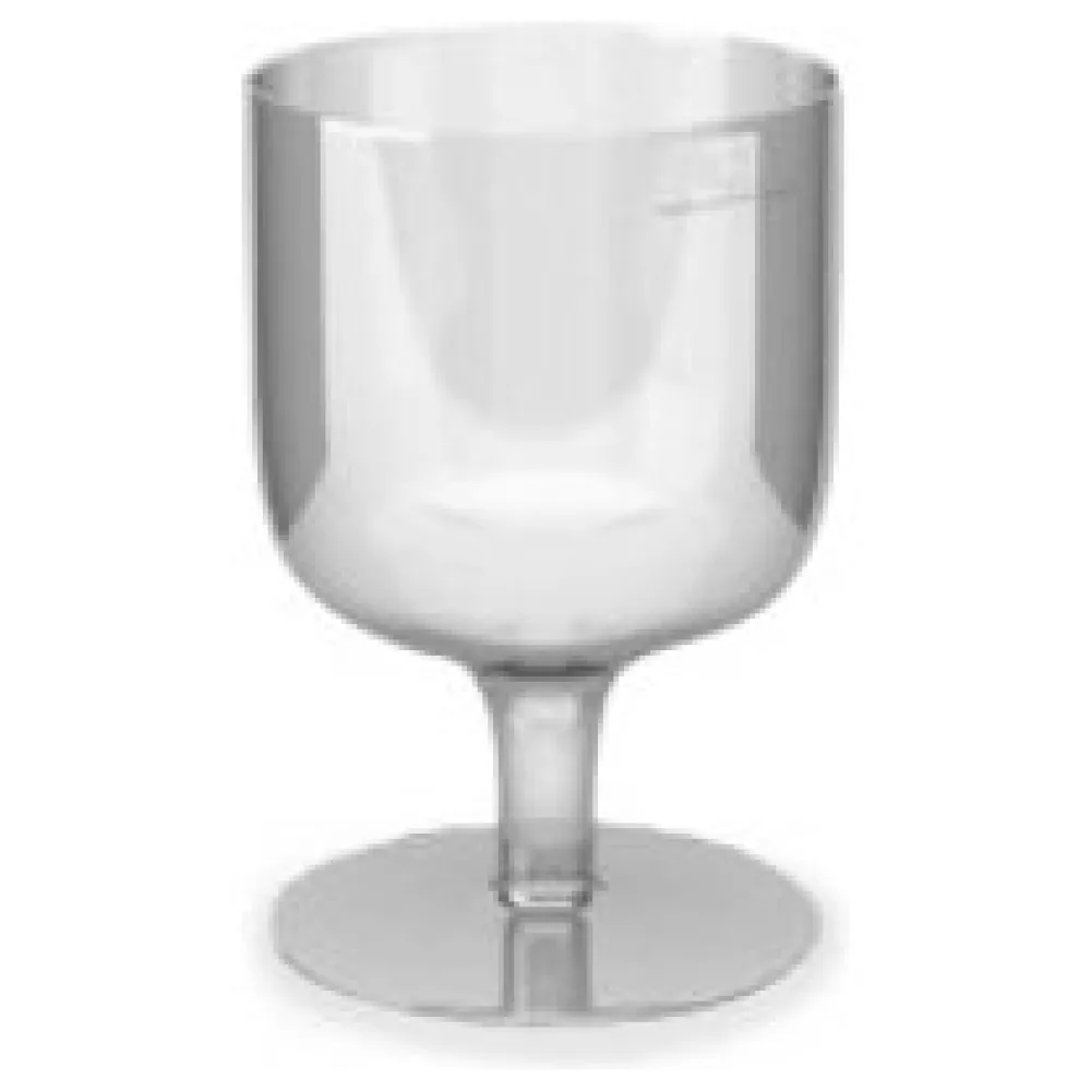 Einweg-Weinglas 200ml, PS, 1 tlg. Ausführung, transparent glasklar, 10 Stk. – Bild 3