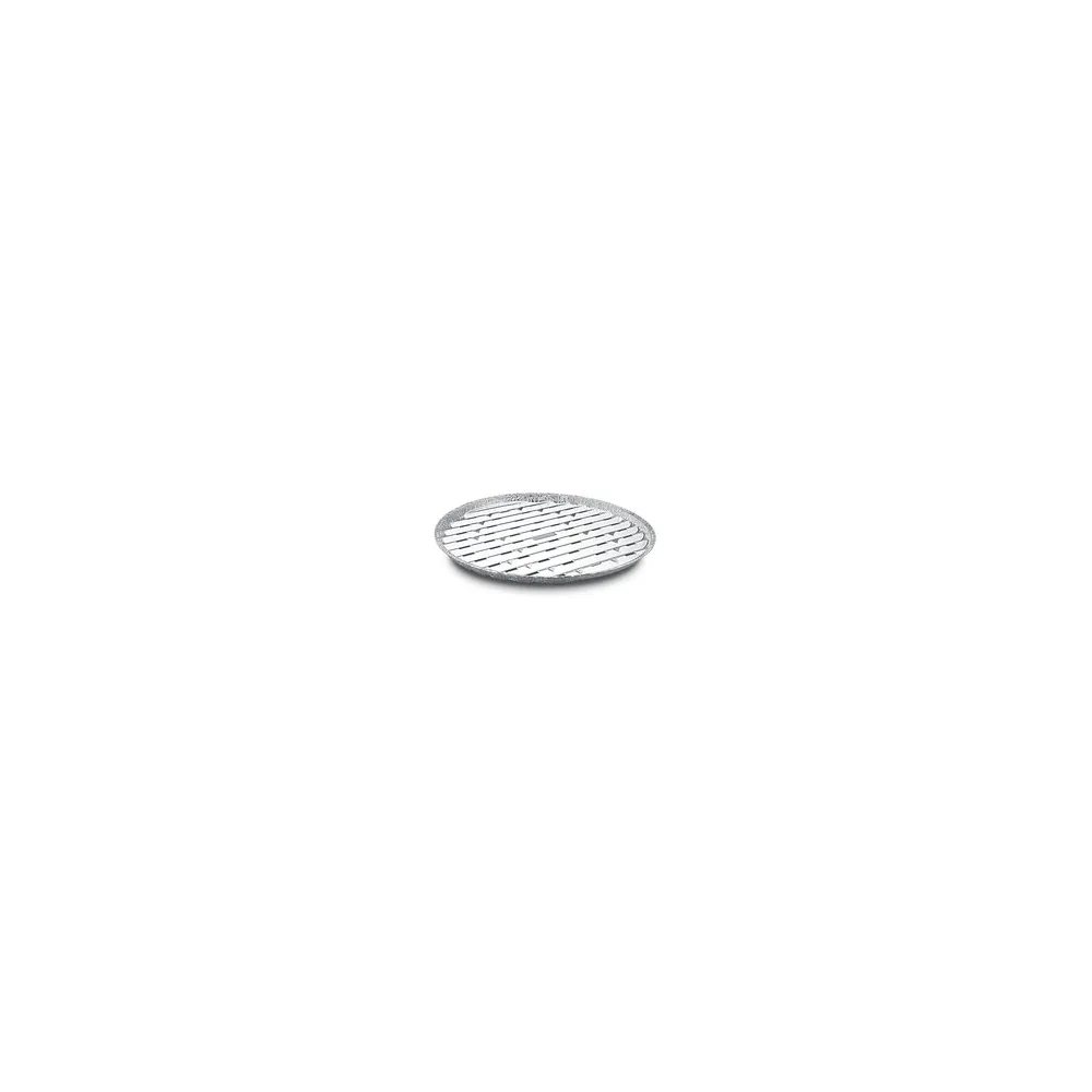 Alu-Grillpfannen Grillschalen BBQ rund ALU O 34cm, mehrfach verwendbar, 3 Stk.