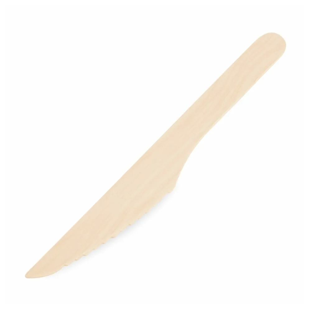 Holzmesser Messer aus Holz 160mm umweltfreundlich, 25 Stk. – Bild 2