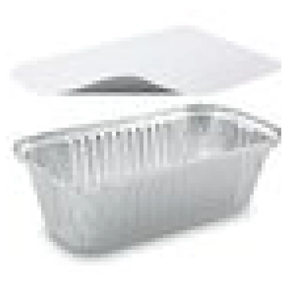 Alu-Servierschale Aluschale Grillschale eckig 1500ml inklusive Deckel, 5 Stk. – Bild 4