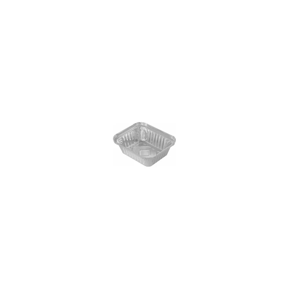 Alu-Servierschale Aluschale Grillschale 470ml, 145x120x41mm, 100 Stk.