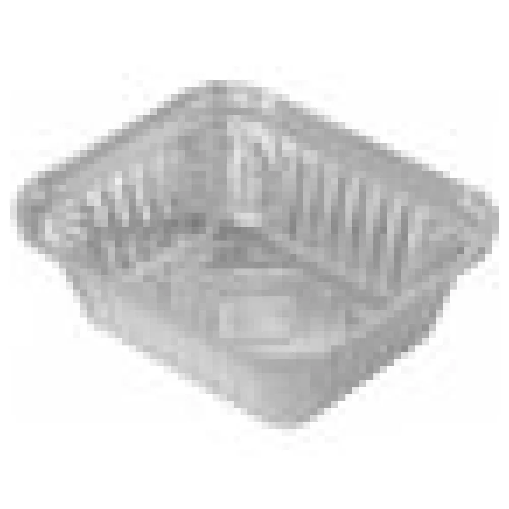 Alu-Servierschale Aluschale Grillschale 470ml, 145x120x41mm, 10 Stk. – Bild 4