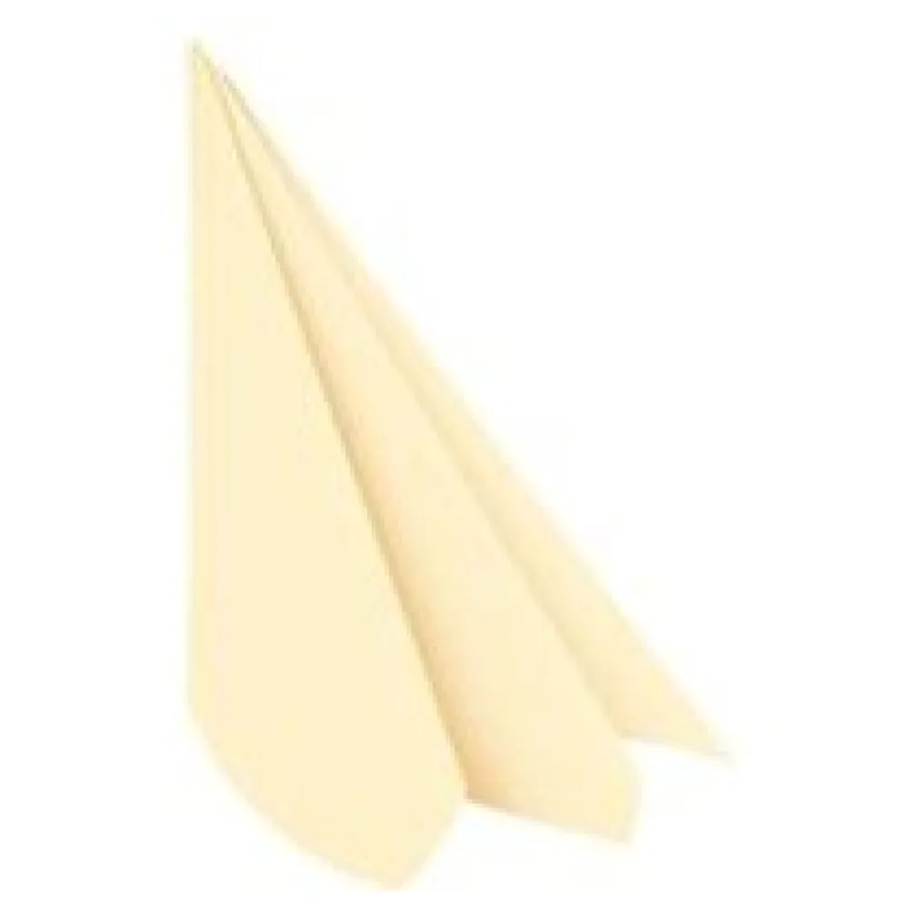 Servietten Airlaid 40x40cm 1/4 -Falz stoffähnlich hochw. champagner, 50 Stk. – Bild 3