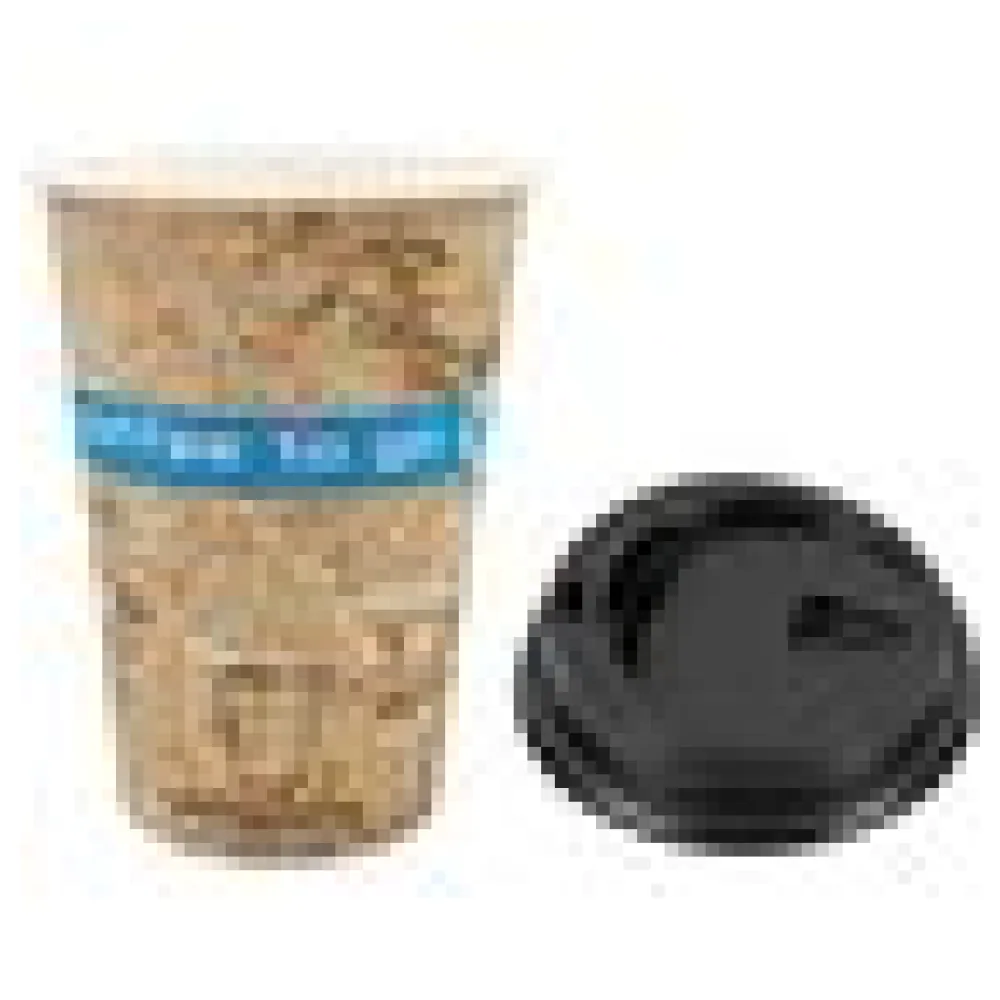 Kaffeebecher Coffee ToGo DREAMS mit Deckel schwarz 300 ml hoch + schmal 100 Stk. – Bild 4