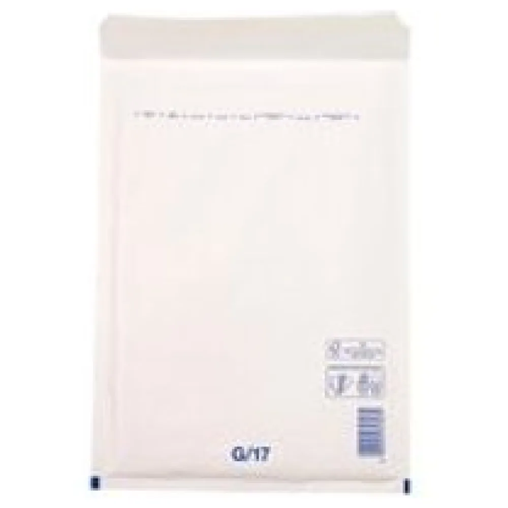 BUDGET Luftpolstertaschen 7/G-17, 230x340mm, passend für A4, weiß, 100 Stk. – Bild 3