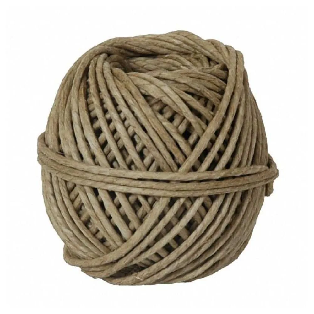 Hanfkordel, Schnur, Bindfaden, Schleifenband, STARK, Pakete bis 16kg, 20m, 100g – Bild 2