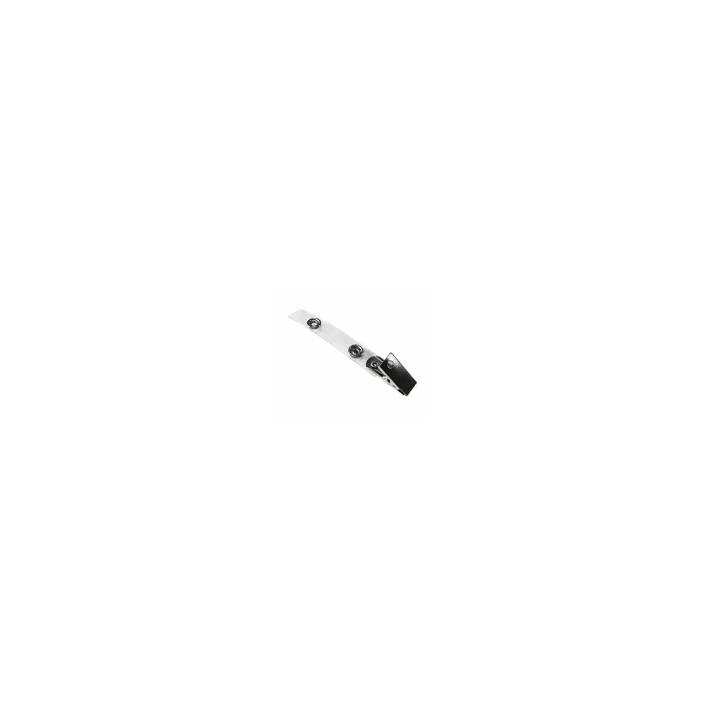 Ausweisclip, Befestigungsclip, Kartenclip, Clip aus Metall, 25 Stk.