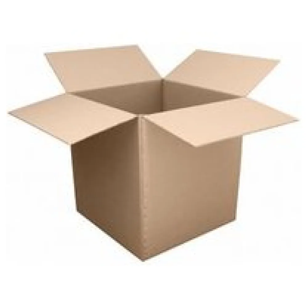 Faltkarton 650x650x(300)-700mm mit variabler Höhe 2-wellig braun – Bild 3