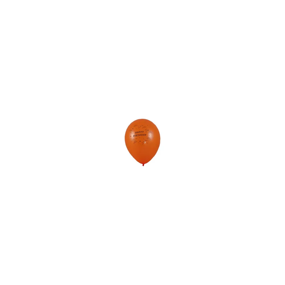 Luftballons 'Happy Birthday' O 250 mm, Größe 'M', 100 Stk.