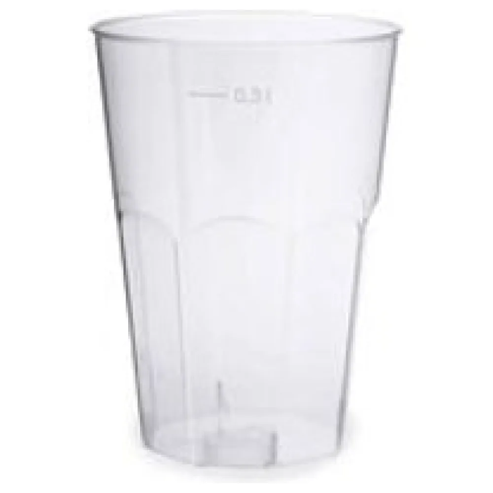Einweg-Cocktailglas 300ml mit Eichstrichen, PS, transparent glasklar, 30 Stk. – Bild 3
