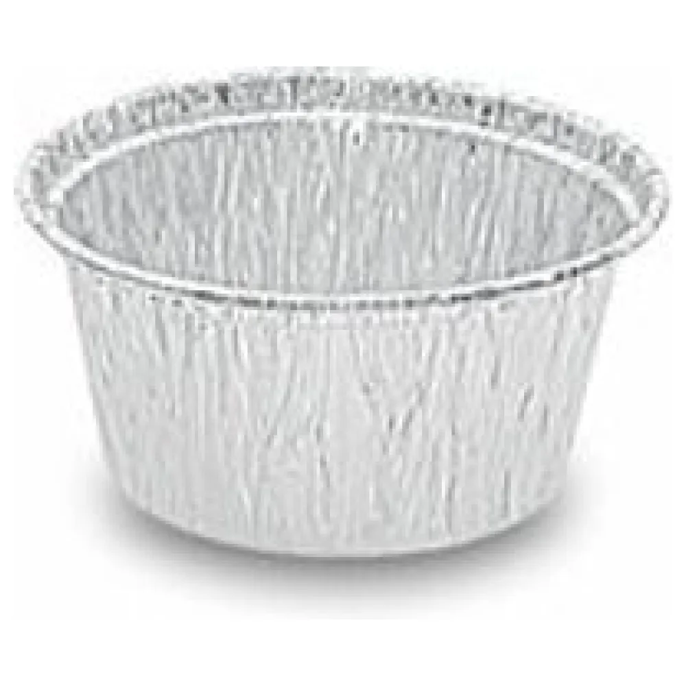 ALU Grill-, Back- und Servierschale rund, 110 ml, 80x36mm, 100 Stk. – Bild 3